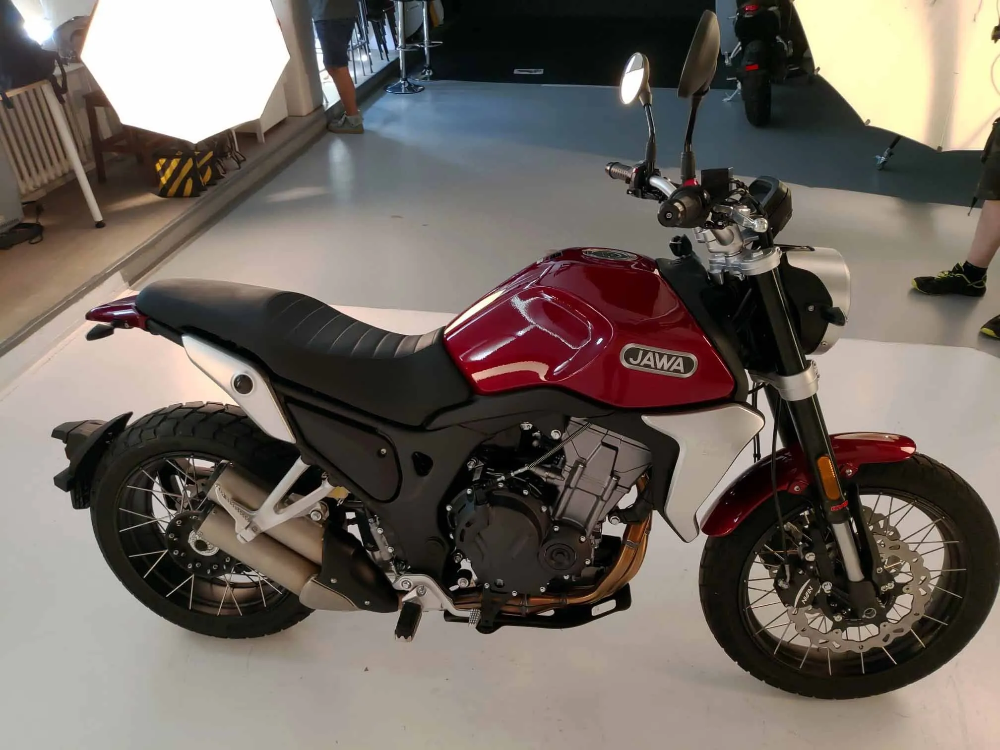 Jawa 500cc scrambler unveiled, but it's not what you think
