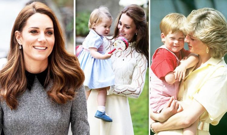 Kate Middleton body language shows 'strong' parenting trick she copies from Princess Diana