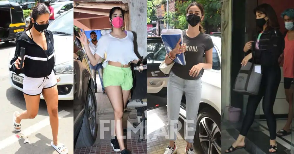 Photos: Malaika Arora, Jacqueline Fernandez, Janhvi Kapoor, Ananya Panday snapped in the city