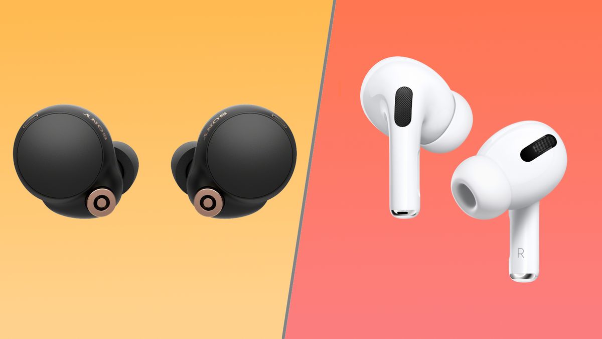 Sony WF-1000XM4 vs. AirPods Pro: How the noise-cancelling earbuds stack up