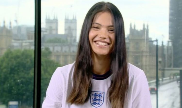 Emma Raducanu makes England vs Denmark Euro 2020 prediction after Wimbledon exit