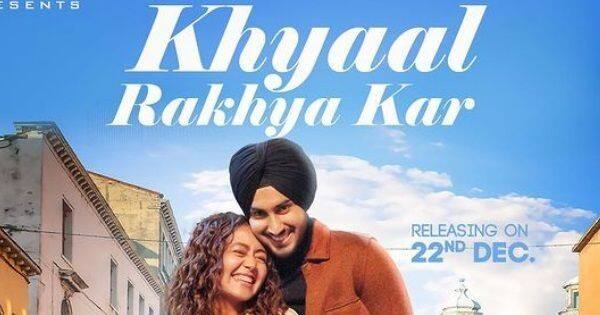 Neha Kakkar shares poster of new song 'Khayal Rakhya Kar' with Rohanpreet Singh; fans wonder if she faked her 