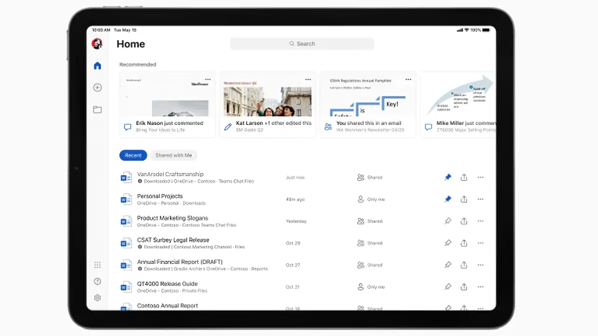 Microsoft Adds Mouse, Trackpad Support for iPad on Word, Excel, Powerpoint