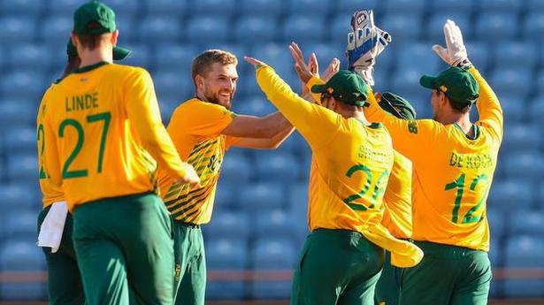 Shamsi leads South Africa to T20 series win against West Indies