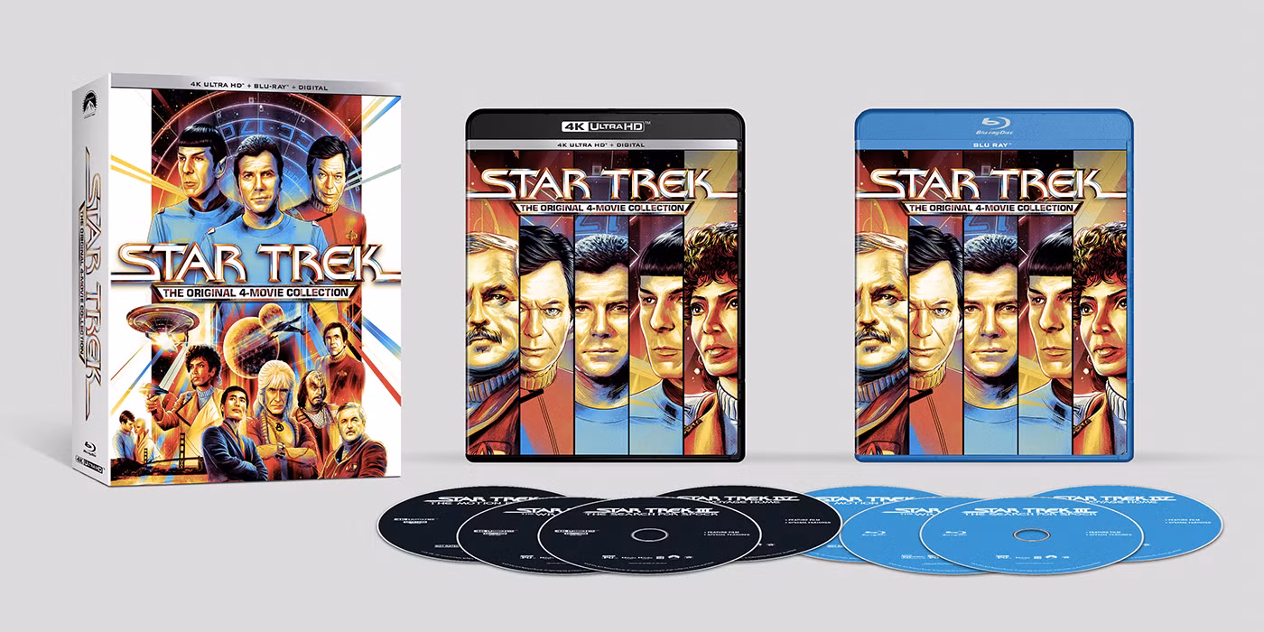 The First Four 'Star Trek' Movies Are Getting a 4K UHD Blu-ray Release