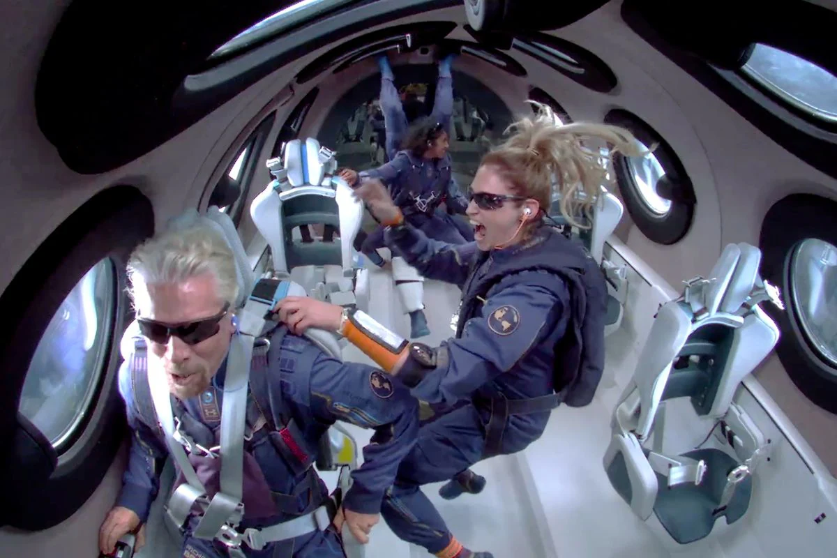 NASA Chief Commends Richard Branson's Space Flight