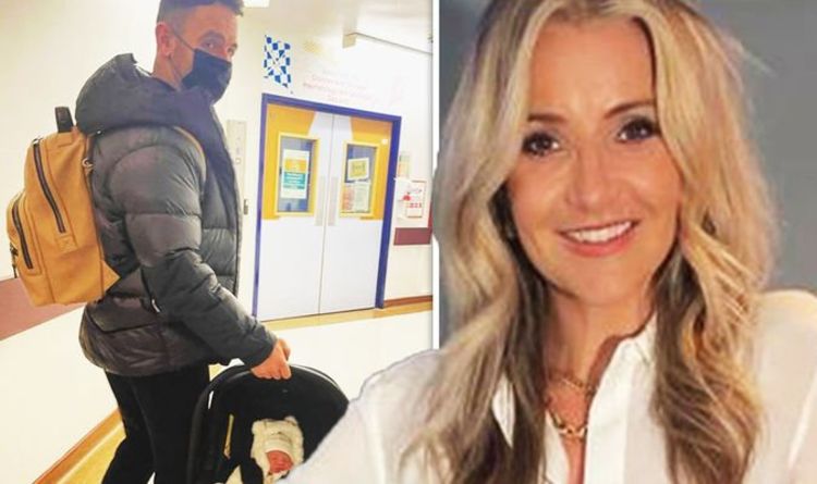 Helen Skelton announces she's given birth to third baby with sweet snap of newborn