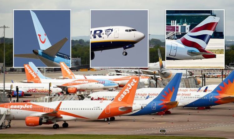 Jet2, easyJet, TUI, British Airways and Ryanair updates amid latest amber list overhaul
