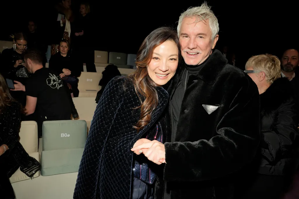 Michelle Yeoh, Baz Luhrmann Celebrate Oscar Nominations at Armani