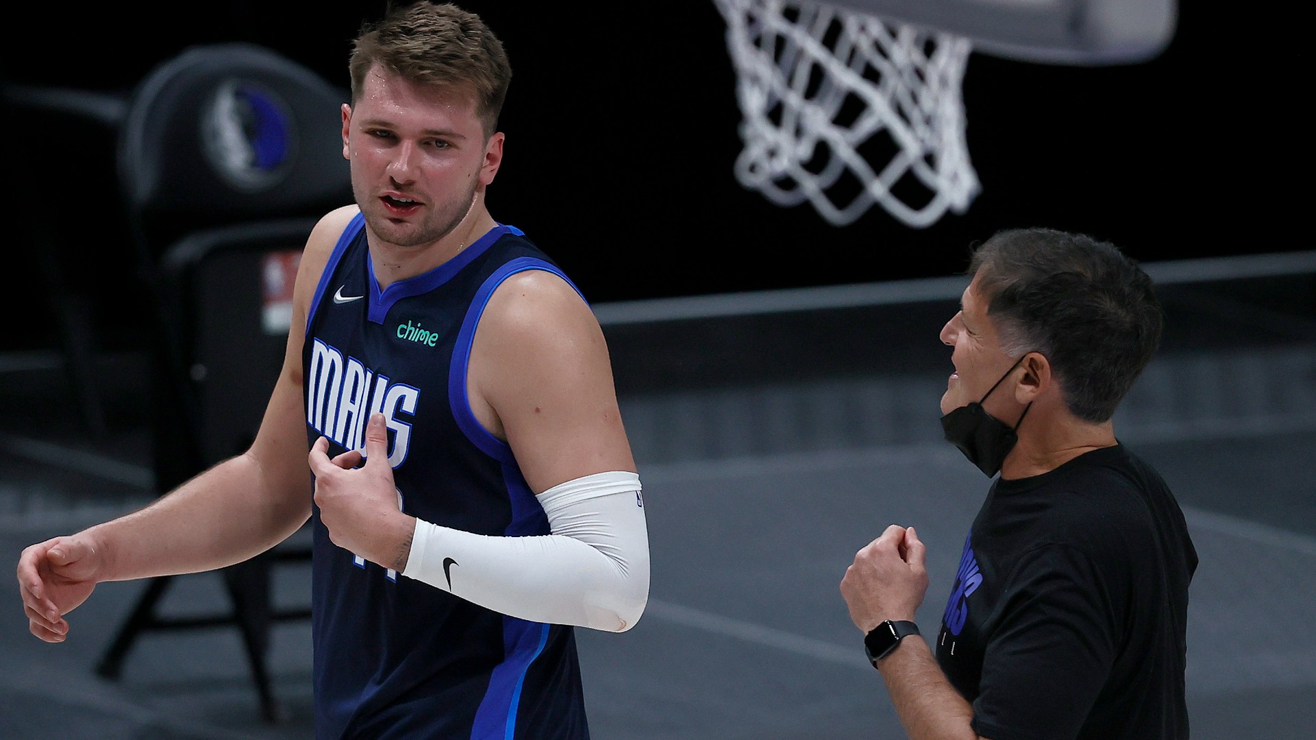Mark Cuban responds to reported Luka Doncic feud with Mavericks front office: 'Total bulls—'