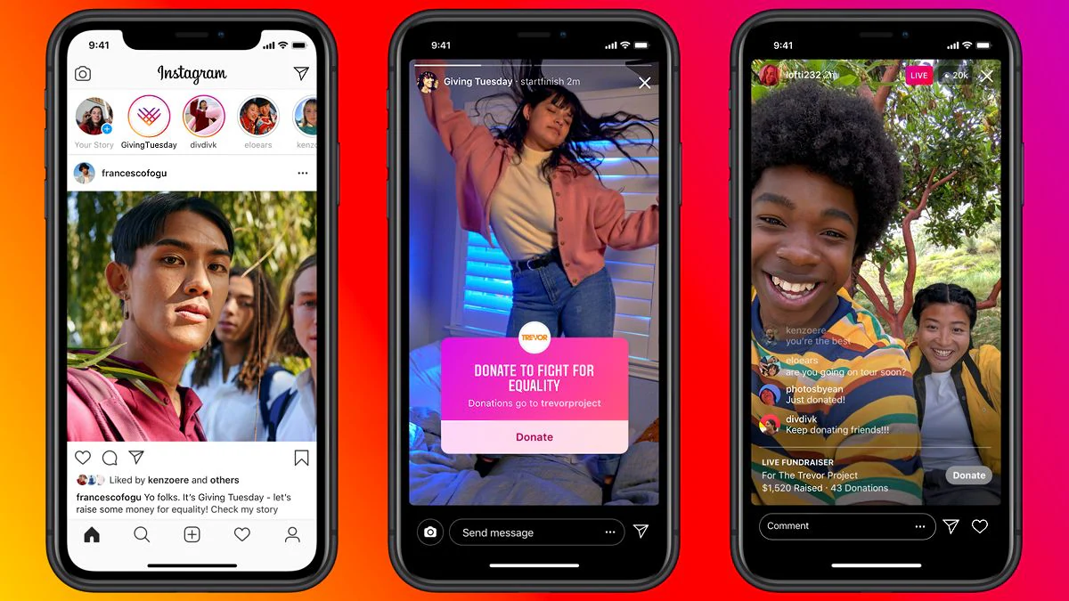 Instagram Is Featuring a Giving Tuesday Shared Story to Highlight Accounts That Are Donating