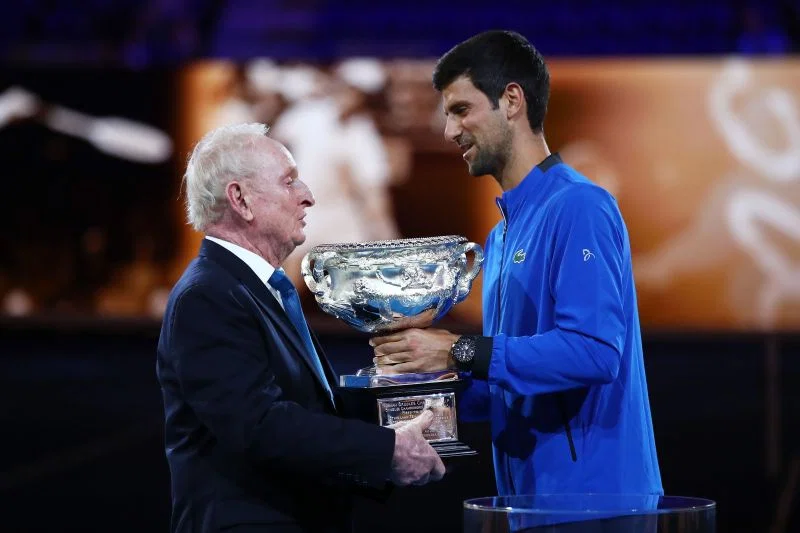 Rod Laver believes Novak Djokovic could be adding pressure on himself by talking about Calendar Slam, says "lo