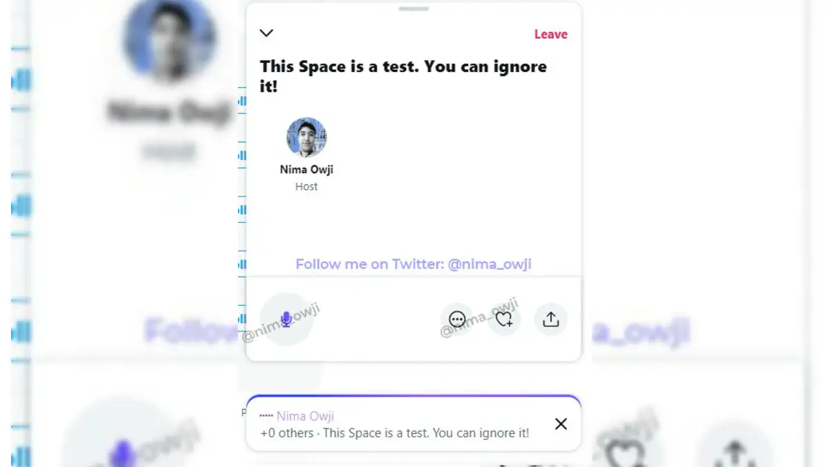 Twitter Spaces for Web Working on Ability to Allow Users to Speak: Report