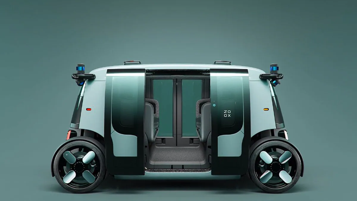 Amazon's Zoox Unveils Autonomous, Multidirectional Electric ‘Robo-Taxi’