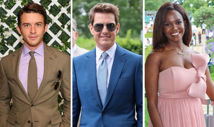 Tom Cruise, Jeremy Clarkson and Oti Mabuse lead stars at Wimbledon Men's Singles Final