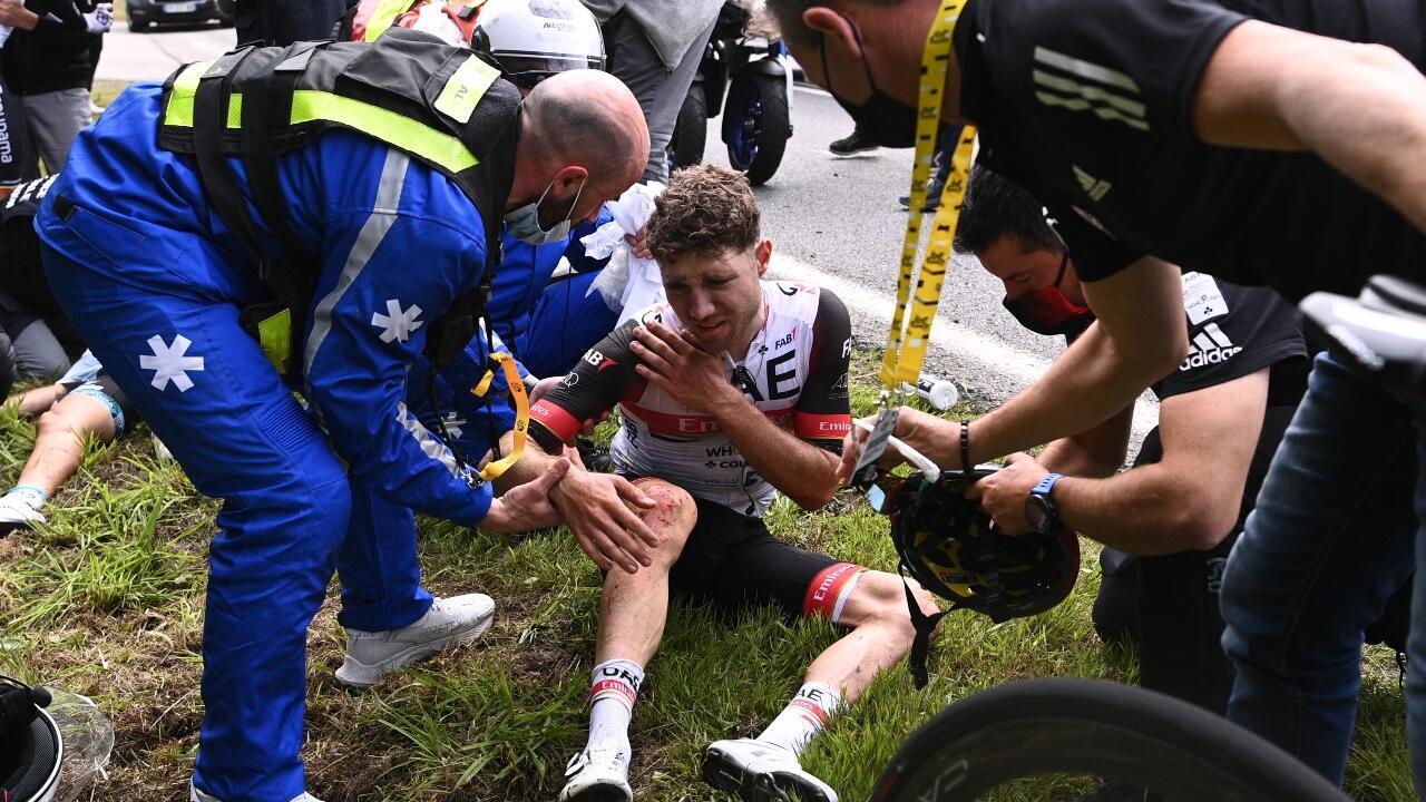 Tour de France drops complaint against spectator who caused opening day pileup