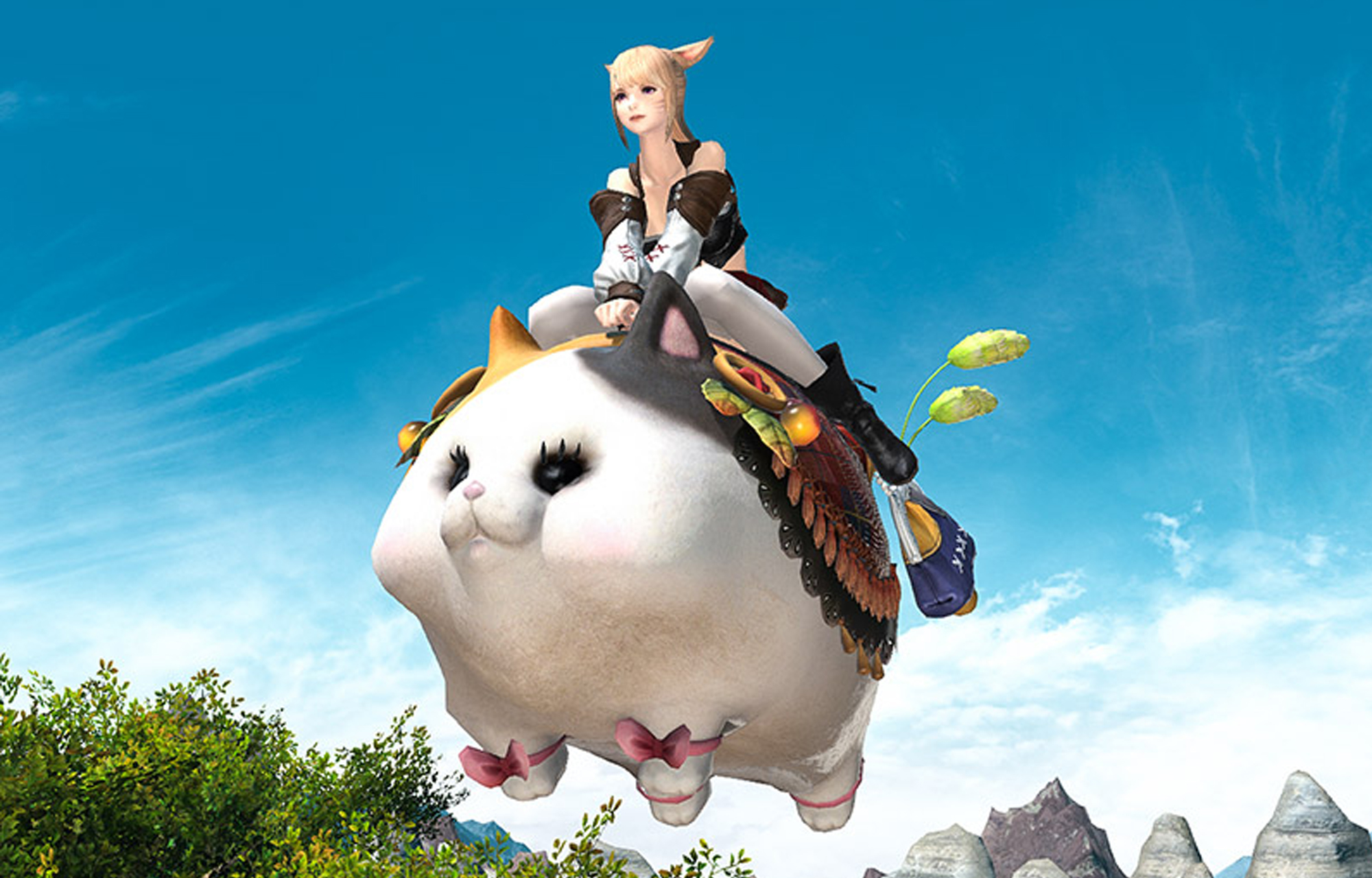 'Final Fantasy 14' modder turns plushie into mount controller