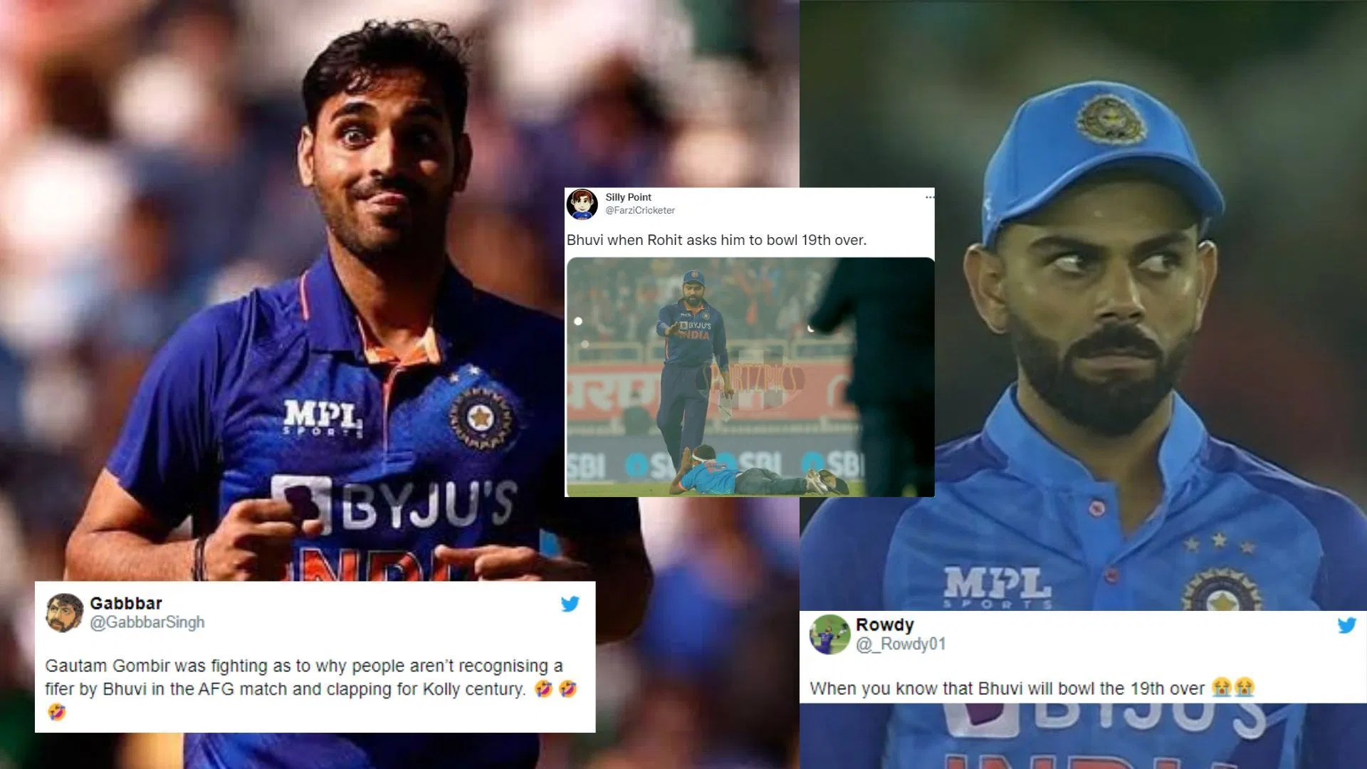 IND vs AUS 2022: "Afghaneshwar Kumar par vishwas mat karo"- Furious fans roast Bhuvneshwar Kumar as Team India