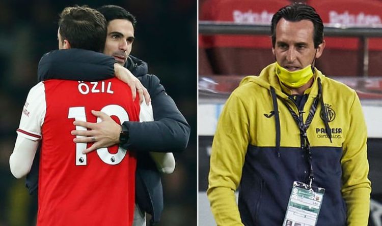 Mikel Arteta backed over Arsenal Mesut Ozil saga thanks to Unai Emery after Tottenham loss
