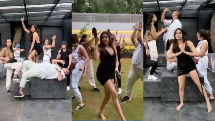 Janhvi Kapoor dances like no one's watching in new video, brother Arjun's hilarious reaction takes the cake