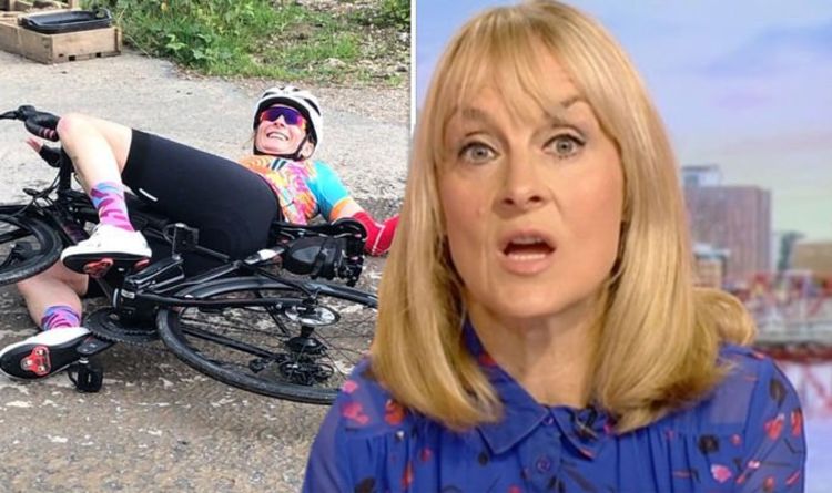 Louise Minchin: BBC Breakfast host in bike accident as 'rookie error' leaves her red-faced