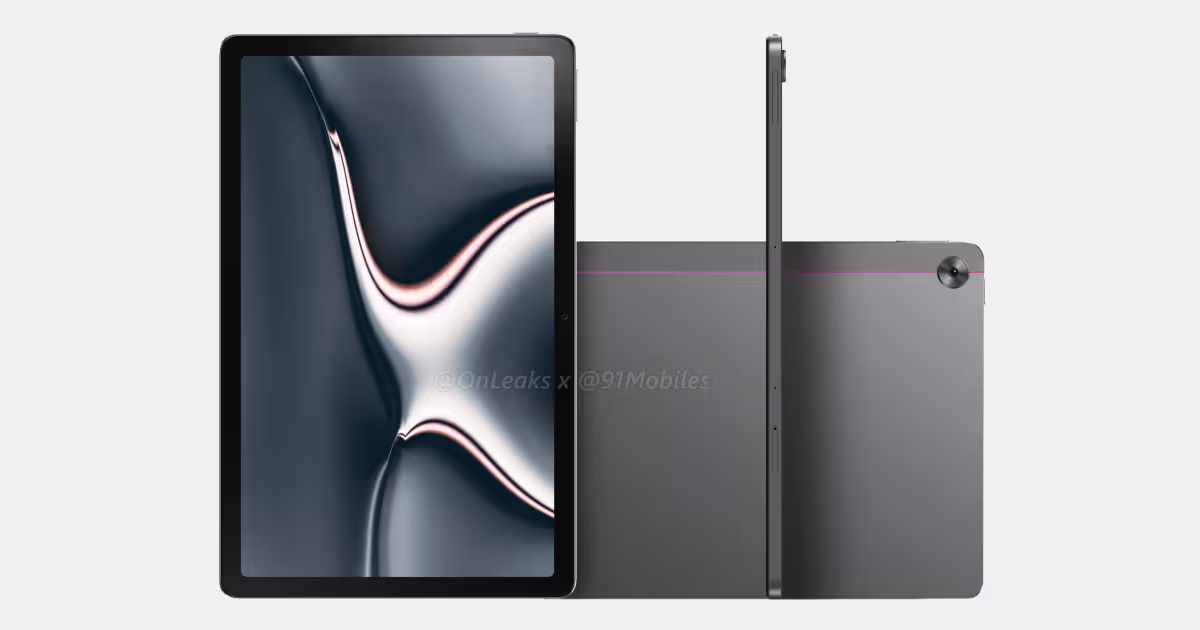 [Exclusive] Realme Pad renders reveal 10.4-inch display, stylus support, and more | 91mobiles.com