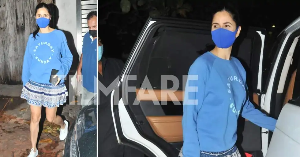 Katrina Kaif clicked at Zoya Akhtar’s residence