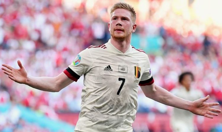 Kevin De Bruyne hailed as 'unbelievable' as Belgium reach Euro 2020 knockout stages