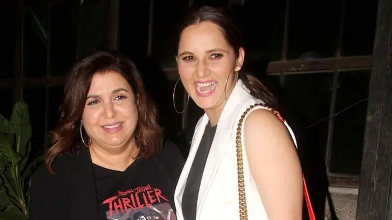 Farah Khan shares glimpse of Sania Mirza`s midnight birthday celebration
