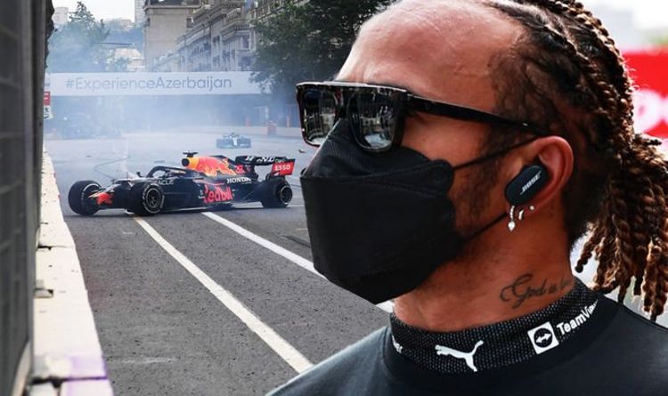 Lewis Hamilton throws away Azerbaijan win as Max Verstappen crashes out - 'I'm so sorry'
