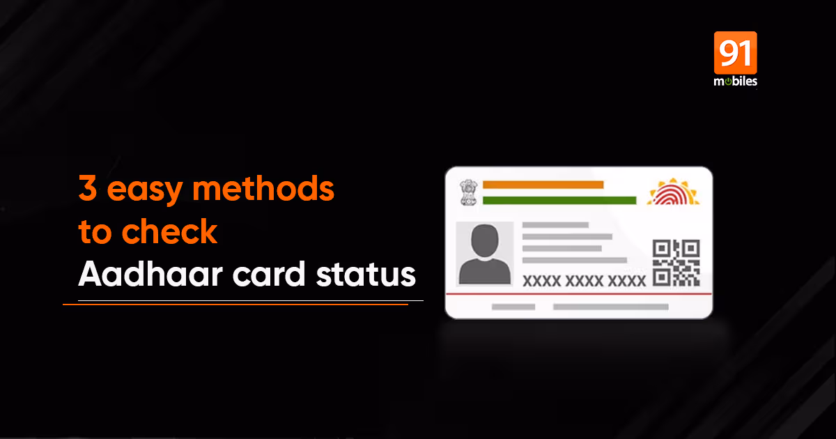 Aadhar card: How to check Aadhaar card status without EID