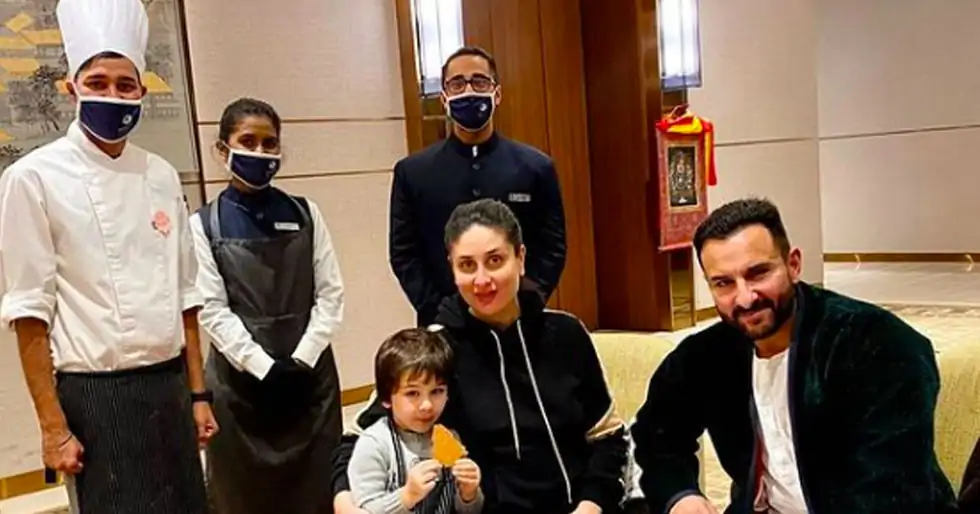 Taimur Ali Khan Enjoys A Culinary Session With Parents Kareena Kapoor And Said Ali Khan