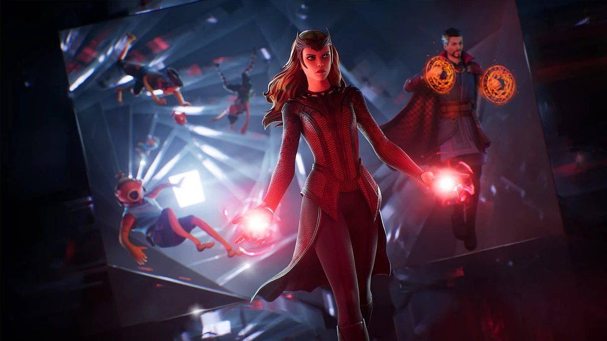 Scarlet Witch Becomes the Latest MCU Character to Arrive on Fortnite