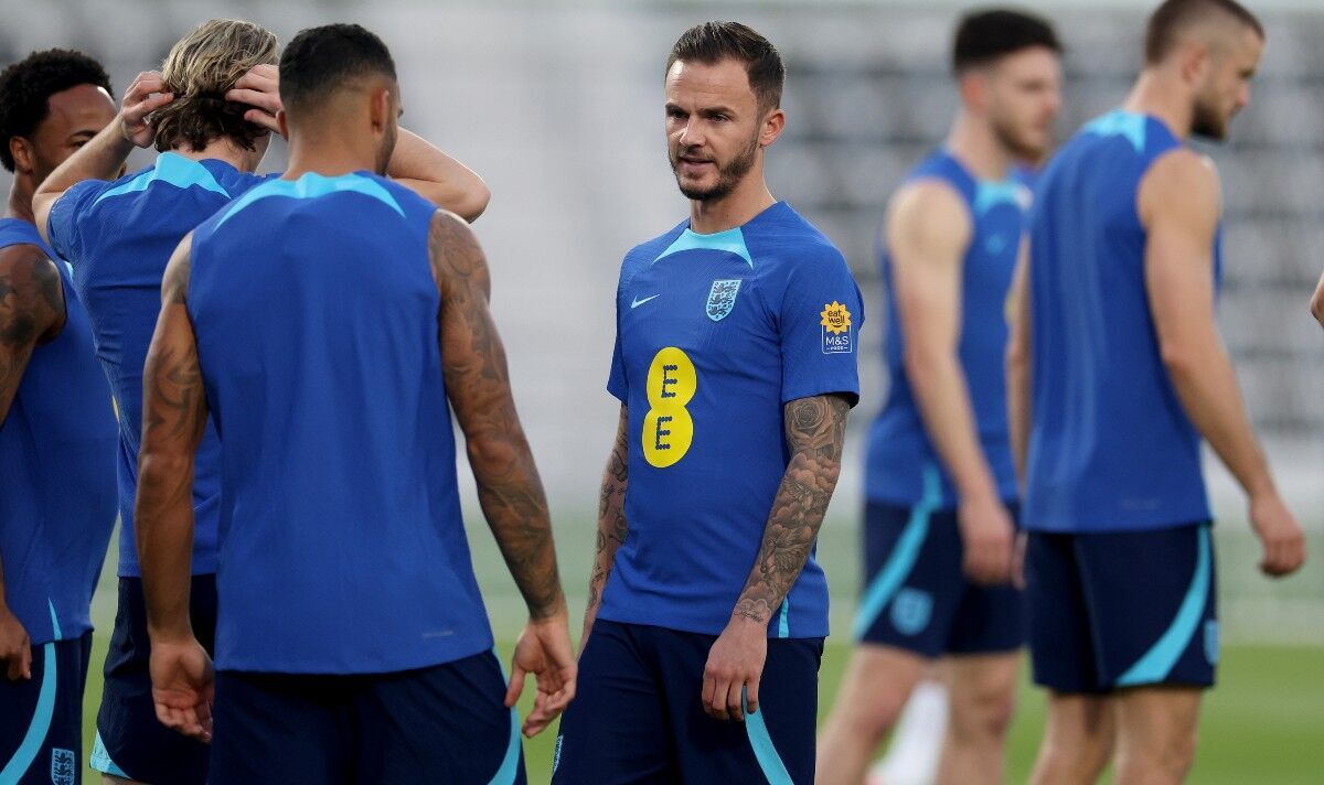 England suffer injury complication as James Maddison to miss Iran game