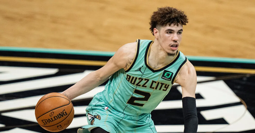 Charlotte’s LaMelo Ball Named N.B.A.’s Rookie of the Year