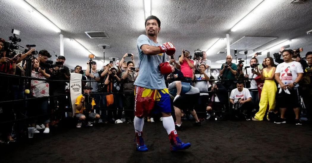 Boxer Manny Pacquiao Joins Philippine Presidential Race