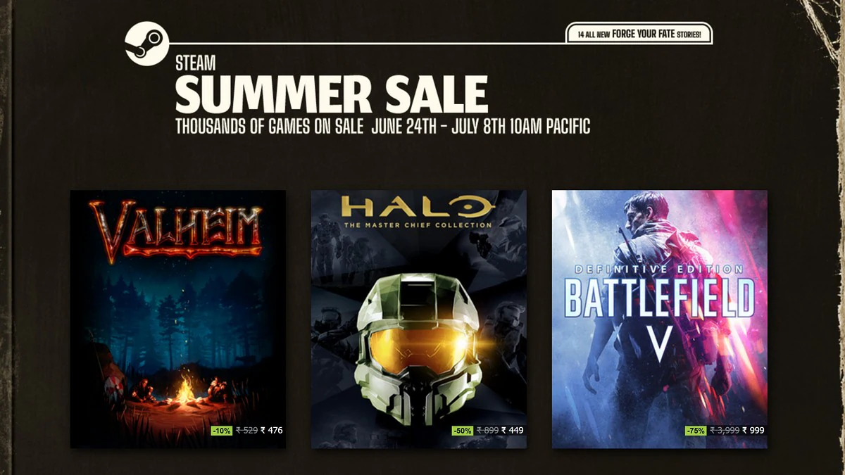 Steam Summer Sale Brings Big Discounts on Popular PC Games: All Details