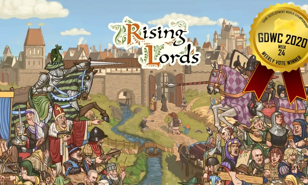 Rising Lords Takes First Place in the Game Development World Championship Strategy Games Weekly Vote!