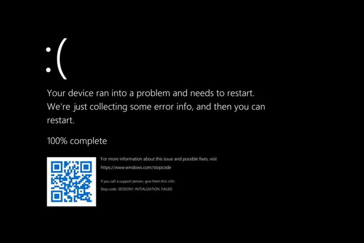 Microsoft's BSOD Will Be Changing to Black in Windows 11