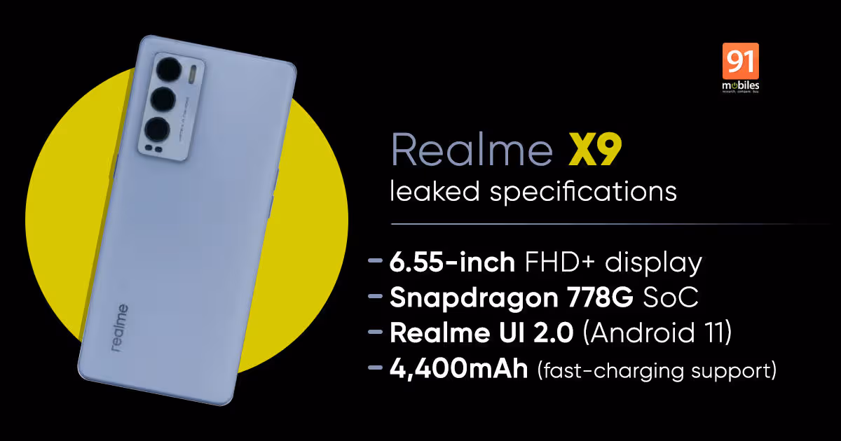 Realme X9 series launch timeline tipped: expected specifications, price | 91mobiles.com