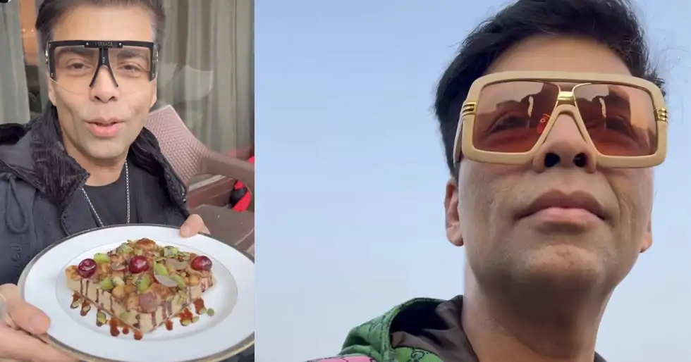 This is what breakfast looks like on a Karan Johar movie set