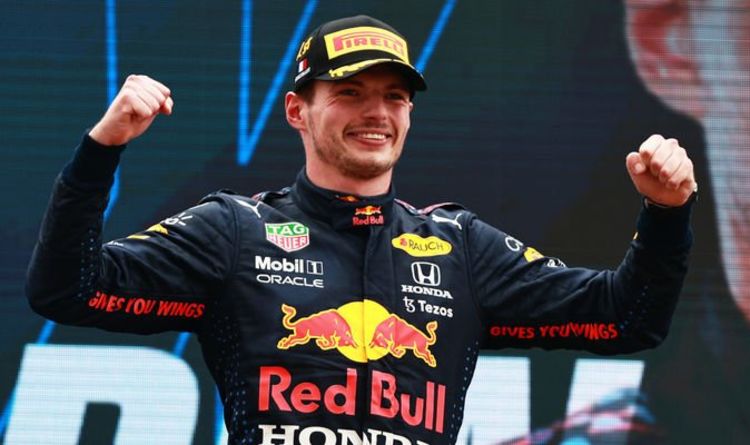 French Grand Prix LIVE: Lewis Hamilton out in front but Max Verstappen chasing Brit down