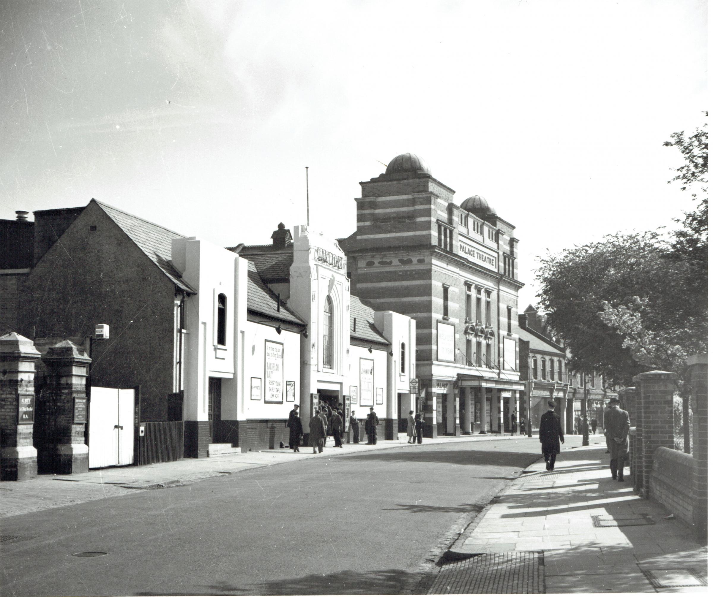 Remembering how the home of the Palace Theatre and a cinema once looked