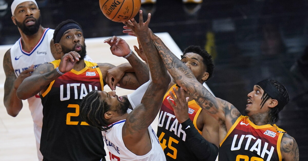 'Playoff P' leads Clippers to Game 5 win over Jazz, brink of history