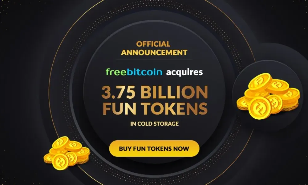 FreeBitco.in Takes the Reins of FUN in Multi-Million Dollar Token Acquisition