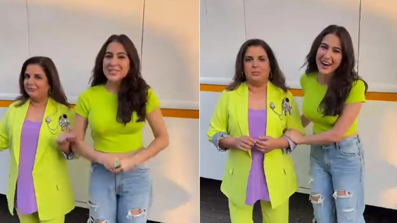 Whacky Wednesday: Sara Ali Khan and Farah Khan twin in 'Hara Hara'; channel their inner poet