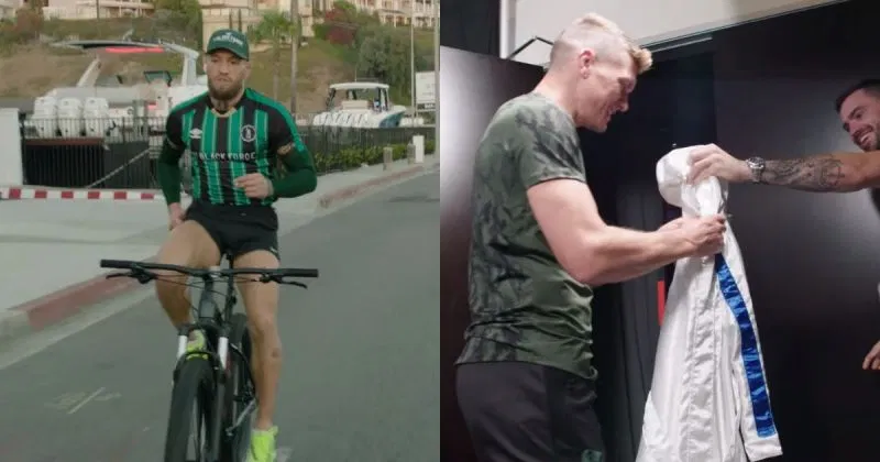 UFC 264: Embedded episode 4: Conor McGregor bumps into a horde of fans while cycling; Stephen Thompson gets a 