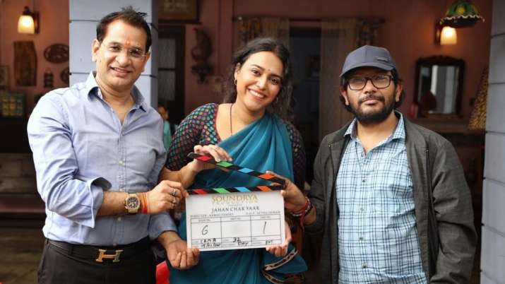 Swara Bhasker begins shooting for 'Jahaan Chaar Yaar' in Lucknow