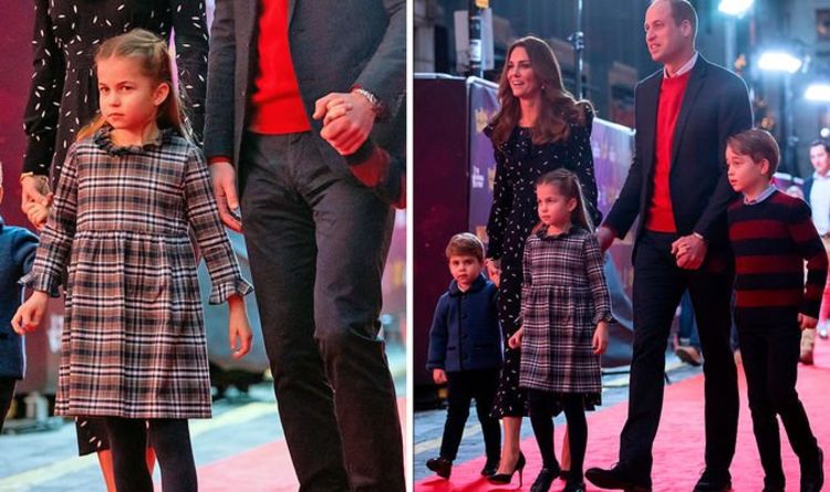 Princess Charlotte refuses to hold William's hand as fans go mad for 'independent streak'