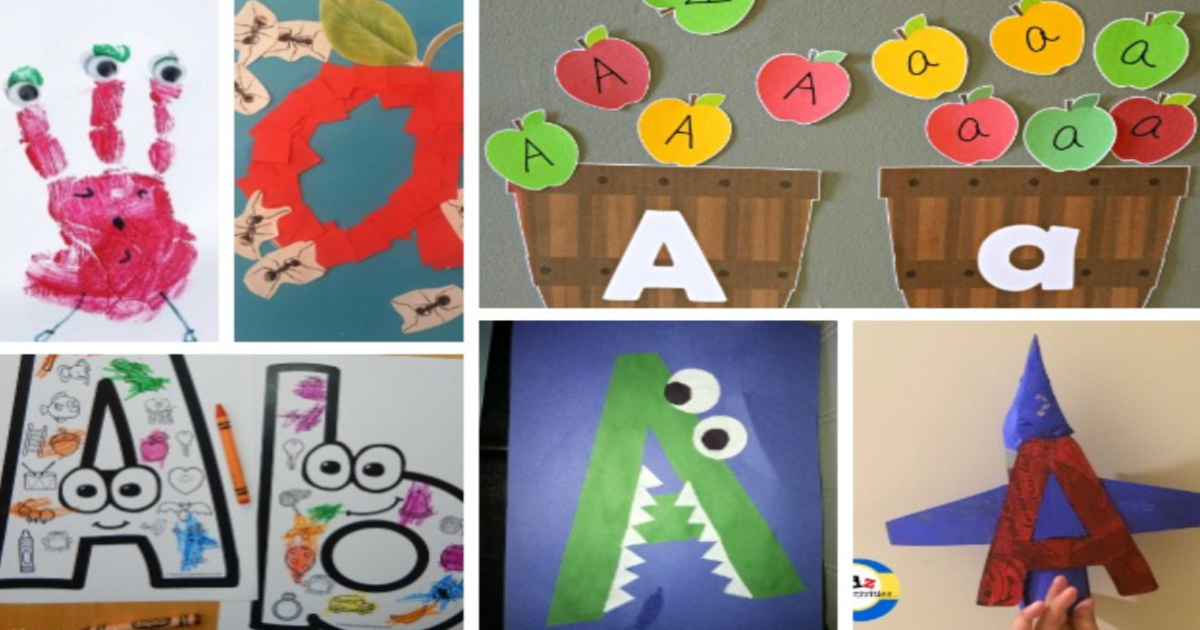 12 Awesome Letter A Crafts & Activities | Kids Activities Blog
